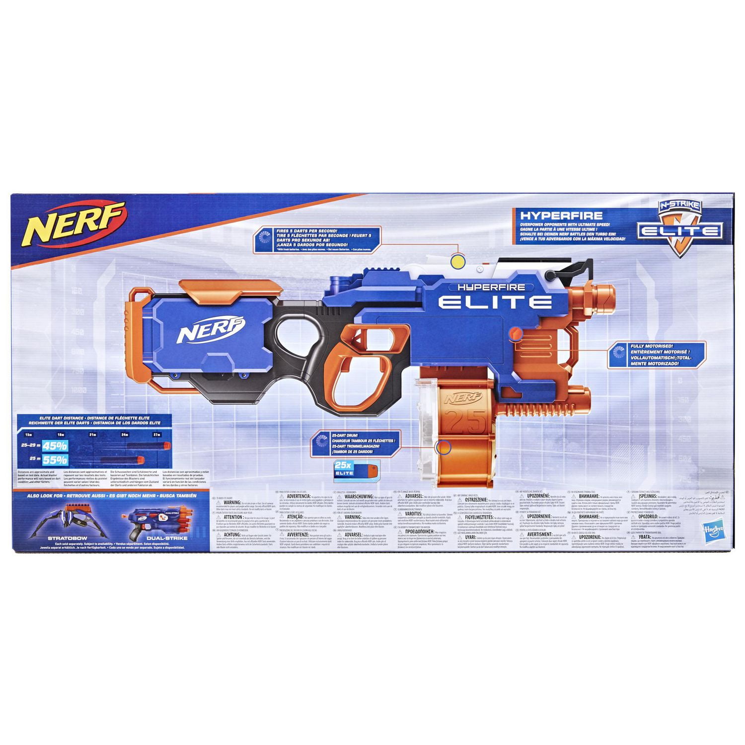 Nerf N-STRIKE Elite Hyperfire Blaster Toy - Walmart.ca