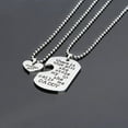 thumbnail image 3 of Father Daughter Necklace Set - Father's Day Gift Jewelry Necklace Set, 3 of 6