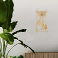 thumbnail image 4 of OHOIOLLA Floral Metálica Con Hojas De Ginkgo Doradas Para Interior, 4 of 6