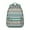 Greenish-blue-26, variant on "Hippie Boho Tribal Bookbag - Durable College Backpack with Laptop Sleeve, Vintage Print for School, Commute & Stylish Carry"