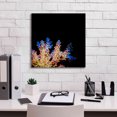 thumbnail image 5 of Epic Graffiti 'Coral Reef' by Epic Portfolio Giclee Canvas Wall Art, 18"x18", 5 of 8