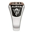 thumbnail image 3 of Order Now for 2025 Graduation, Freestyle Women's Double Row Class Ring, Personalized, High School or College Graduation, 3 of 5