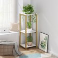 thumbnail image 4 of Support pour Plantes d'Intérieur, Coin, Haut, en Métal, Moderne, Étagère de Rangement pour Fleurs, Support pour Plantes pour Salon, Balcon, Jardin ( - Rond), 4 of 6