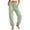 Light Green -BE37, variant on Dwellite Women's Barrel Sweatpants Baggy Fleece Wide Leg Track Pants Elastic Waisted Lounge all Winter Trousers with Pockets Orange 2XL