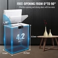 thumbnail image 5 of JIEJIA 4.2 Cu Ft Chest Freezer with Digital Control, Energy Efficient Compact Freezer, White, 5 of 8