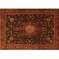 thumbnail image 1 of Ahgly Company Indoor Rectangle Medallion Orange Traditional Area Rugs, 3' x 5', 1 of 1