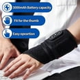 thumbnail image 3 of 2025 Latest Model Red Light Cordless Wrist Heating Pad Massage for Carpal Tunnel with 3000mAh Battery,Hand Arthritis,Wrist Pain Relief, He, 3 of 5