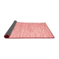 thumbnail image 2 of Ahgly Company Indoor Square Abstract Red Contemporary Area Rugs, 8' Square, 2 of 4
