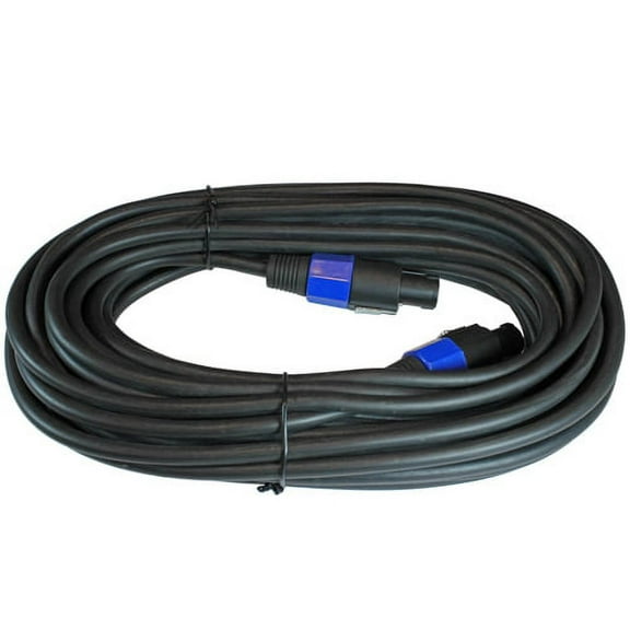 12 Gauge Speaker Cable 50ft long: Speakon - Speakon
