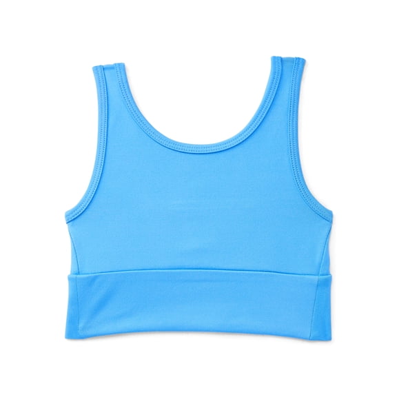 Athletic Works Girls Racerback Sports Bra, Sizes 4-18