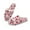 Cartoon Strawberry, variant on Pickle Print Slippers for Women Memory Foam House Bedroom Soft Open Toe Slides Sandals Shoes Trendy Gift for Womens Anti-Skid Sole, Size 4.5-5.5