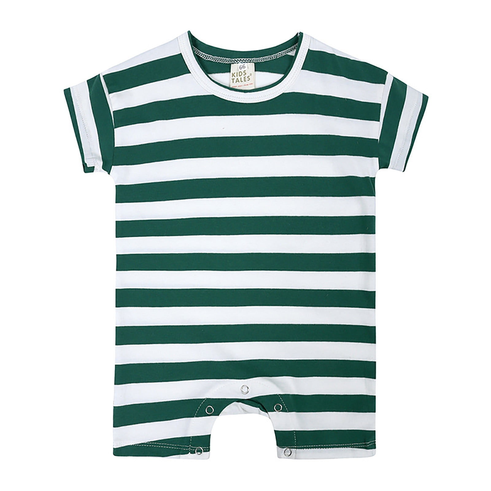 Baby Bodysuit Romper Pajamas Jumpsuit Thin Striped Bodysuits Gender Neutral Baby Clothes 6-9 Months