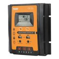 thumbnail image 1 of 50A MPPT PWM Solar Charge Controller for 12V/24V Solar Panel Systems, IP32 PV Battery Controller, Charge Timer, LCD Display, Solar Panel Regulator, with Dual USB Port Overload Protection, 1 of 8
