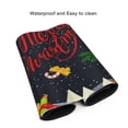 thumbnail image 4 of Hirioo Merry Christmas Elk for Mouse Pad ,Anti-Slip Base, Durable Stitched Edges, Perfect for Gaming, Office, and Home Use,16x35.5in, 4 of 9