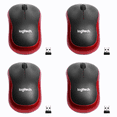 thumbnail image 1 of M185 Ratón Inalámbrico 2 4 GHz 1000DPI Ratones Ópticos 3 Botones () Rojo, 1 of 9