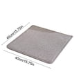 thumbnail image 6 of Chair Cushions with Straps Non Slip Cotton Linen Summer Squares 16x16 Inch for Dining Room Kitchen Chair, 6 of 6
