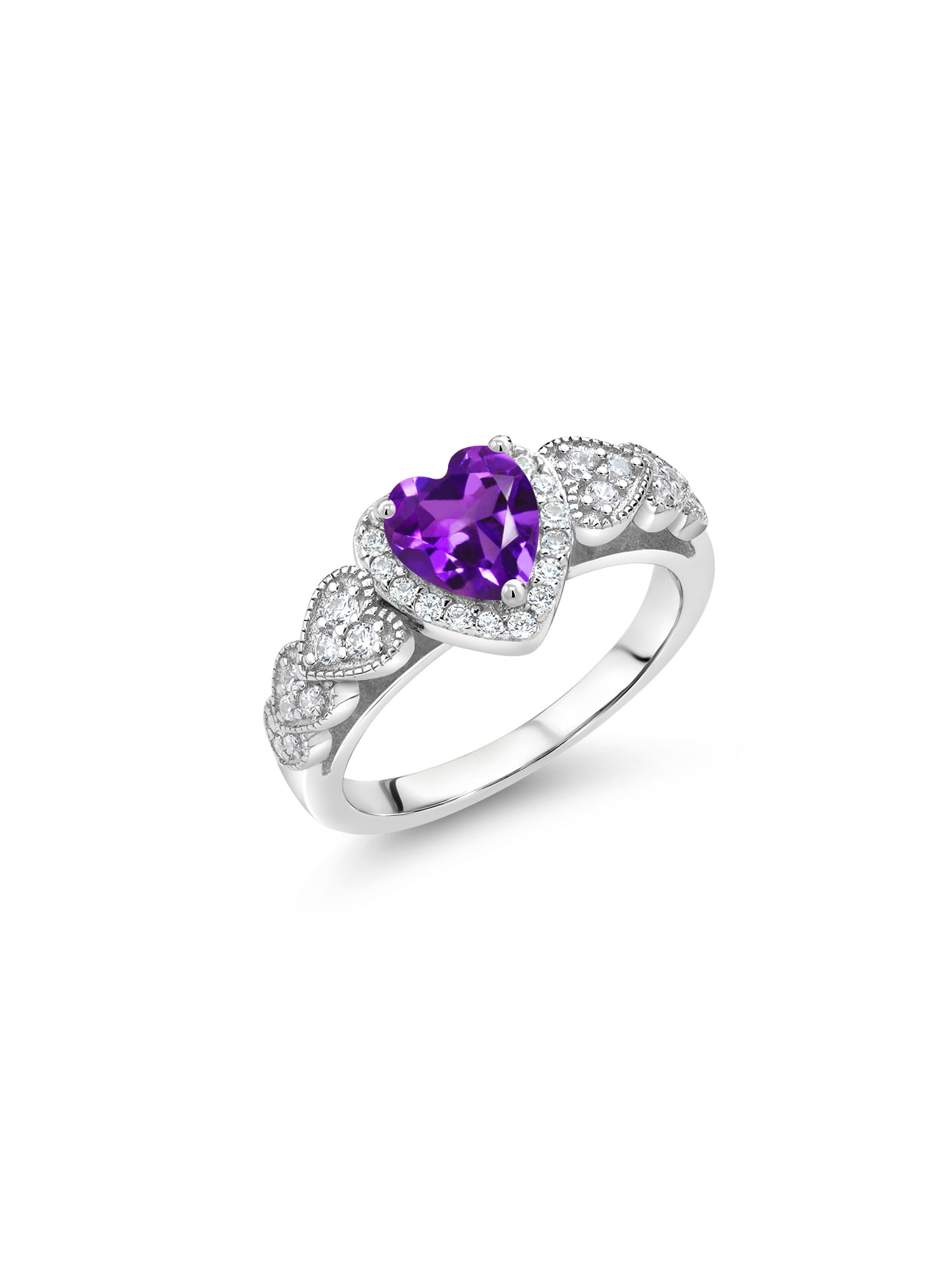 3.75 Cttw Emerald Cut, Gemstone Birthstone Gem Stone King 925 Sterling Silver Black Onyx Womens Engagement Ring 