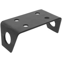 OUNONA  Trailer Tow Hitch Mounted Winch Truck Accessories Base Black