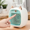 thumbnail image 4 of AZOON Evaporative Air Cooler,Portable Air Conditioner,Cooling Fan for Bedroom,Quiet Personal Box Fans for Home Room Desktop Clearance,Desk Fan with Humidifier, 4 of 8