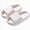 A24-White, variant on Toddler Boys Girls Cloud Slides Soft EVA Comfy Thick Sole Summer Shower Slippers Non-Slip Quick Dry Bathroom Sandals Home House Pool Beach Open Toe Shoes Gibobby,8,Black
