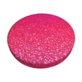 thumbnail image 3 of Picia Light Purple Glitter pattern Round Stool Covers Comfy Seat Covers Stretch Removable WashableChair Slipcover Round Bar Chair Cushion Cover-13 inch, 3 of 7