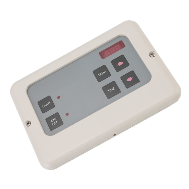 Sauna Room Temperature Controller, External Digital Sauna Stove Temperature Controller, Wall Mount Wet Steam Generator Controller for SAB, SAD, HV Series 3-27KW Sauna Heater