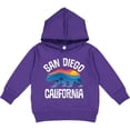 thumbnail image 2 of Inktastic San Diego California Bear Sunset Toddler Hoodie, 2 of 4