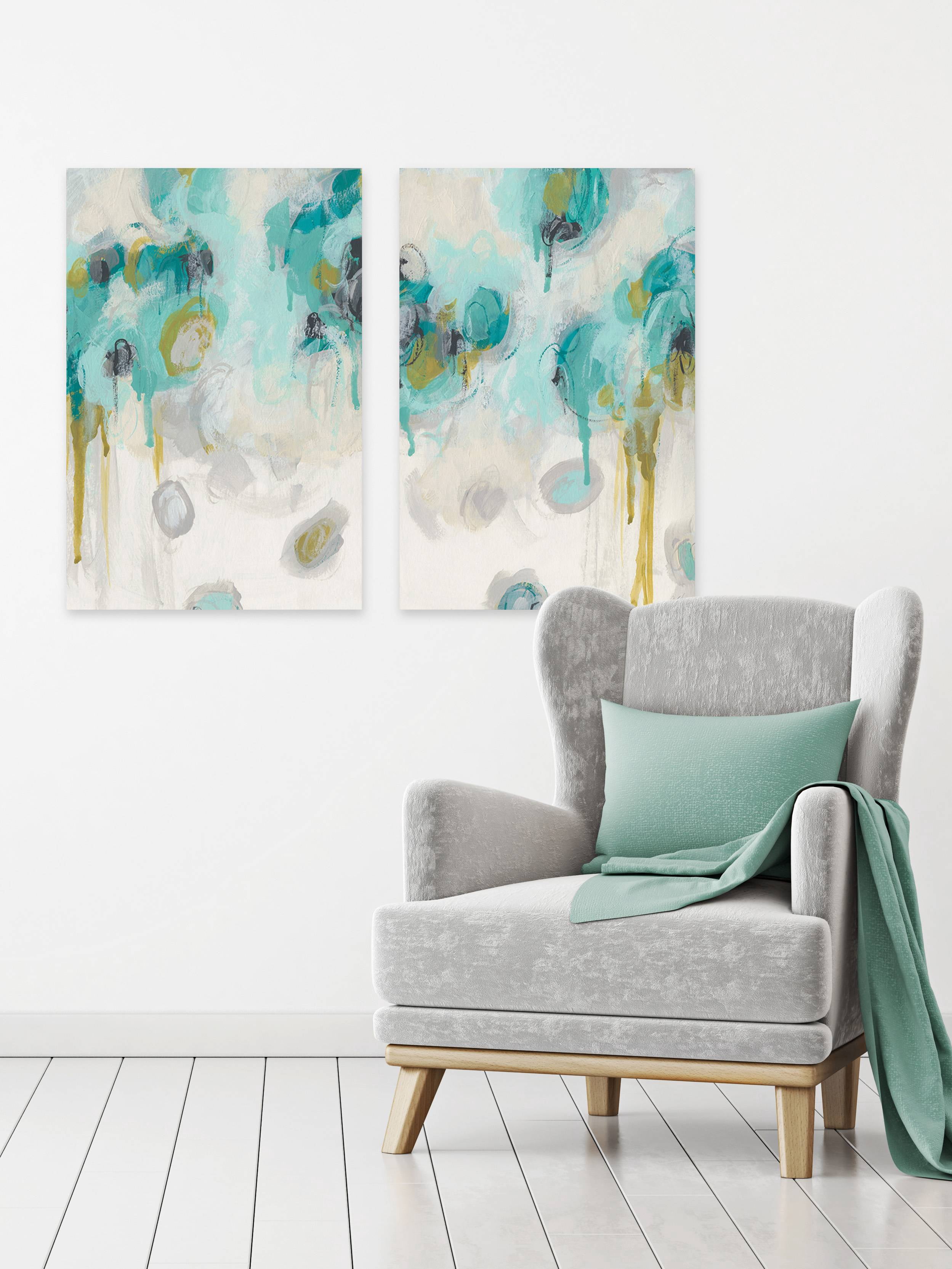 Marmont Hill Sea Cloud Diptych