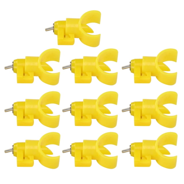 Bebederos con tetina para aves de corral Bebederos con tetina compatibilidad con todo el agua potable para aves de corral ANGGREK Otros