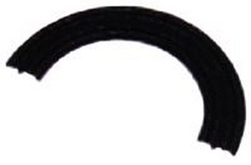 LIFE LIKE HO SLOT CAR TRACK 9 INCH Curved Track AND GUARD RAILS CLEAN 