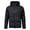 Black, variant on Men's Winter Warm Fashion Padded Jacket