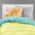 thumbnail image 2 of Carolines Treasures CK2647PILLOWCASE Automne Récolte Noir Tissu Labrador Retriever Taie d'Oreiller Standard, 2 of 2