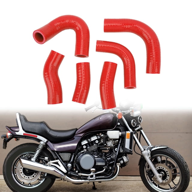 Kit Radiator Silicone Hose Radiator Coolant Hose Silicone Heat Resistant Leakage Proof Radiator Coolant Hose Kit for VF1100C VF1000C V65