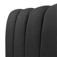 thumbnail image 6 of CorLiving Fabric Vertical Channel-Tufted Double Bed Frame, 6 of 10
