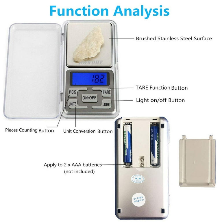 Home Kitchen High Precision Portable Palm Pocket Electronic