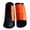 Orange, variant on MOMOJIA Ergonomic Curved Horse Leg Wrap Protectors Horse Leg Guards Featuring High Strength Armors Soft Lining 4 Size Option