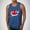 Blue, variant on Summer Tank Tops for Men Sleeveless T Shirts Muscle Sport Athletic Undershirts,Graphic Slim Fit Mens Tanks Running,XXL