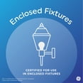thumbnail image 6 of GE Ultra Bright LED Decorative Light Bulbs, Daylight, 75 Watt Eqv, Medium Base, 3pk, 6 of 9