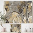 thumbnail image 2 of Designart Pierre d'or peinte Art mural sur toile, 2 of 3