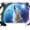 Blue, Silver, White, variant on 7x5ft Photo Backdrop, Aesthetic Lions Soft Polyester Backdrop Curtains Photography Backdrops, Abstract Art Blue Moon Brushed Background for Photoshoots Studio Video Portrait Parties