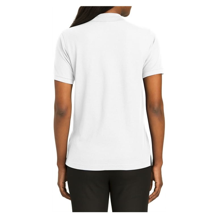white polo shirt womens walmart