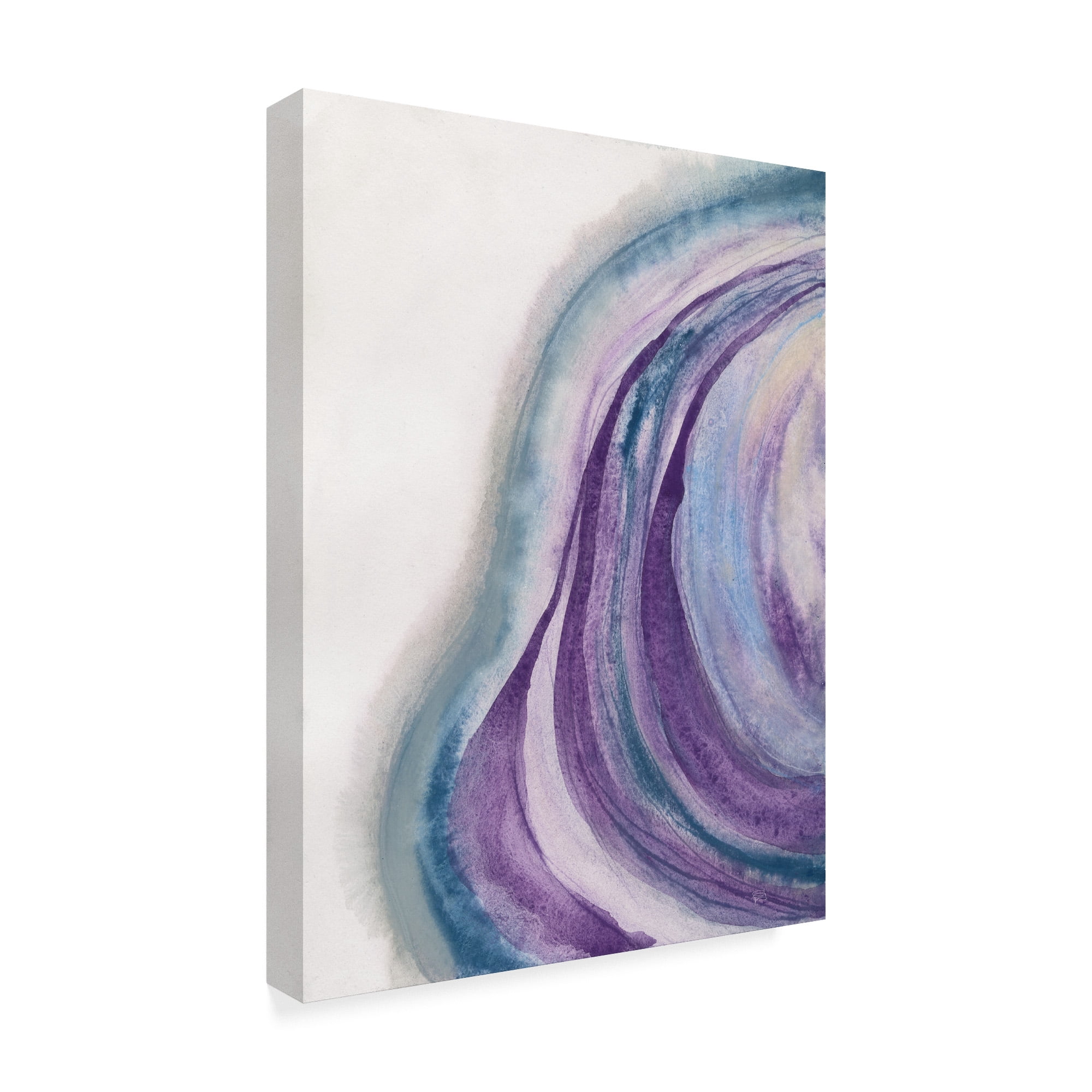 Trademark Fine Art 'Watercolor Geode I' Canvas Art by Chris Paschke