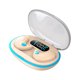 thumbnail image 1 of Auriculares de traducción, 144 idiomas, traducción en tiempo real de dos vías, cancelación de ruido Bluetooth, inalámbrico, interpretación simultánea, conducción ósea, pantalla digital, Beige, 1 of 2