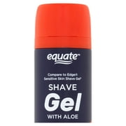 Equate Sensitive Skin Shave Gel with Aloe, 7 oz, Compare to Edge® Sensitive Skin Shave Gel