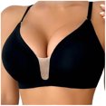 thumbnail image 2 of Byworldtasic Women's Seamless Bra Wire-Free Invisible No Trace No Marks Ultra-Soft Comfort Everyday Bralettes, 2 of 8