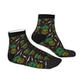 thumbnail image 3 of Bingfone Pineapples Design Patterned Men'S Women'S Casual Cotton Socks, 3 of 9