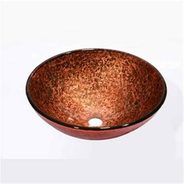 Dawn Kitchen GVB86131 Tempered Glass Wash Basin-Round Shape