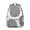 Grey-37, variant on Astronomical Gothic Backpack Durable Waterproof Composite Oxford Cloth with Lunar Map and Celestial Elements Print, Comfortable Adjustable Straps for School and Camping