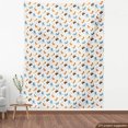thumbnail image 4 of Ambesonne Dog Fabric by the Yard Upholstery, Hungry Funny Flying Dogs, 10 Yards, Slate Blue Ginger, 4 of 5