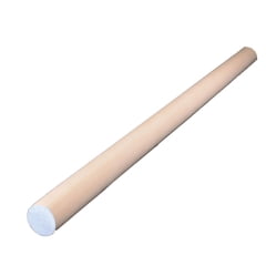 

4PC Alexandria Moulding Alexandria Moulding - 02581-R0036C1 - Round Ramin Hardwood Dowel 1-1/8 in. Dia. x 36 in. L Light Blue